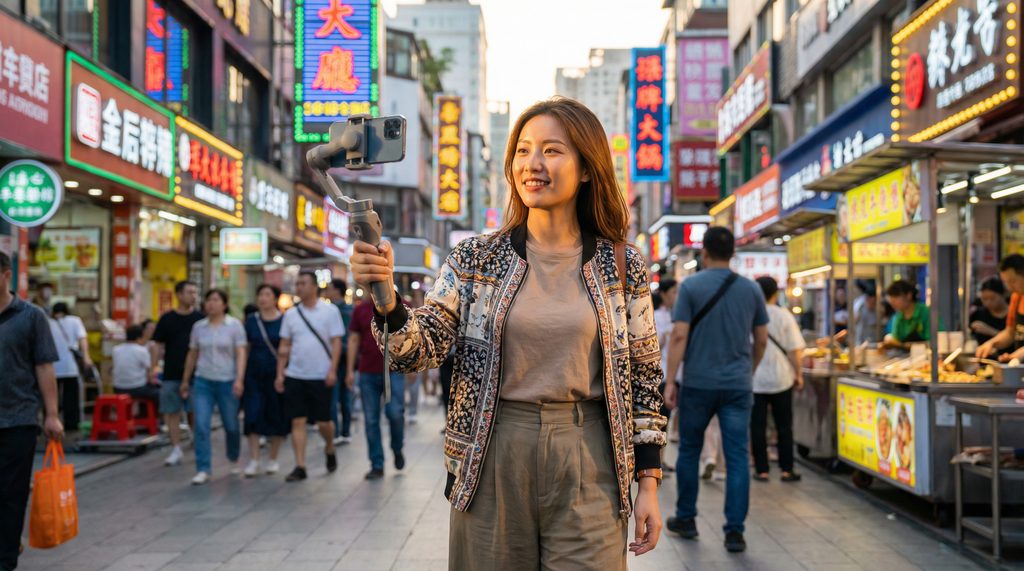 蘑菇视频VLOG城市探索视频